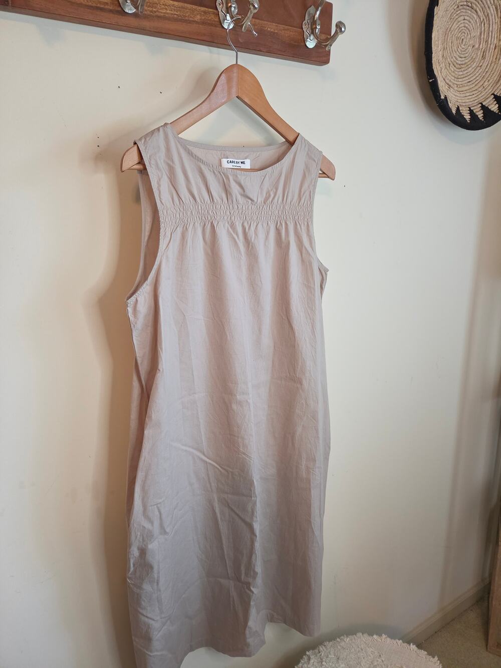 Care By Me 100% Linen Shift Dress – Size Medium